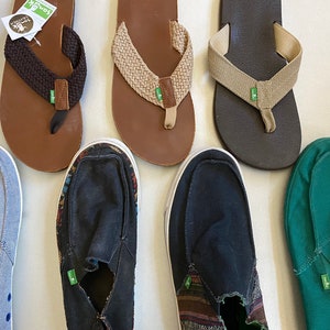 Sidewalk Surfers : Sanuk Sale Canada Flip Flops Unisex, Buy your Sanuk  Canada shoes easily.