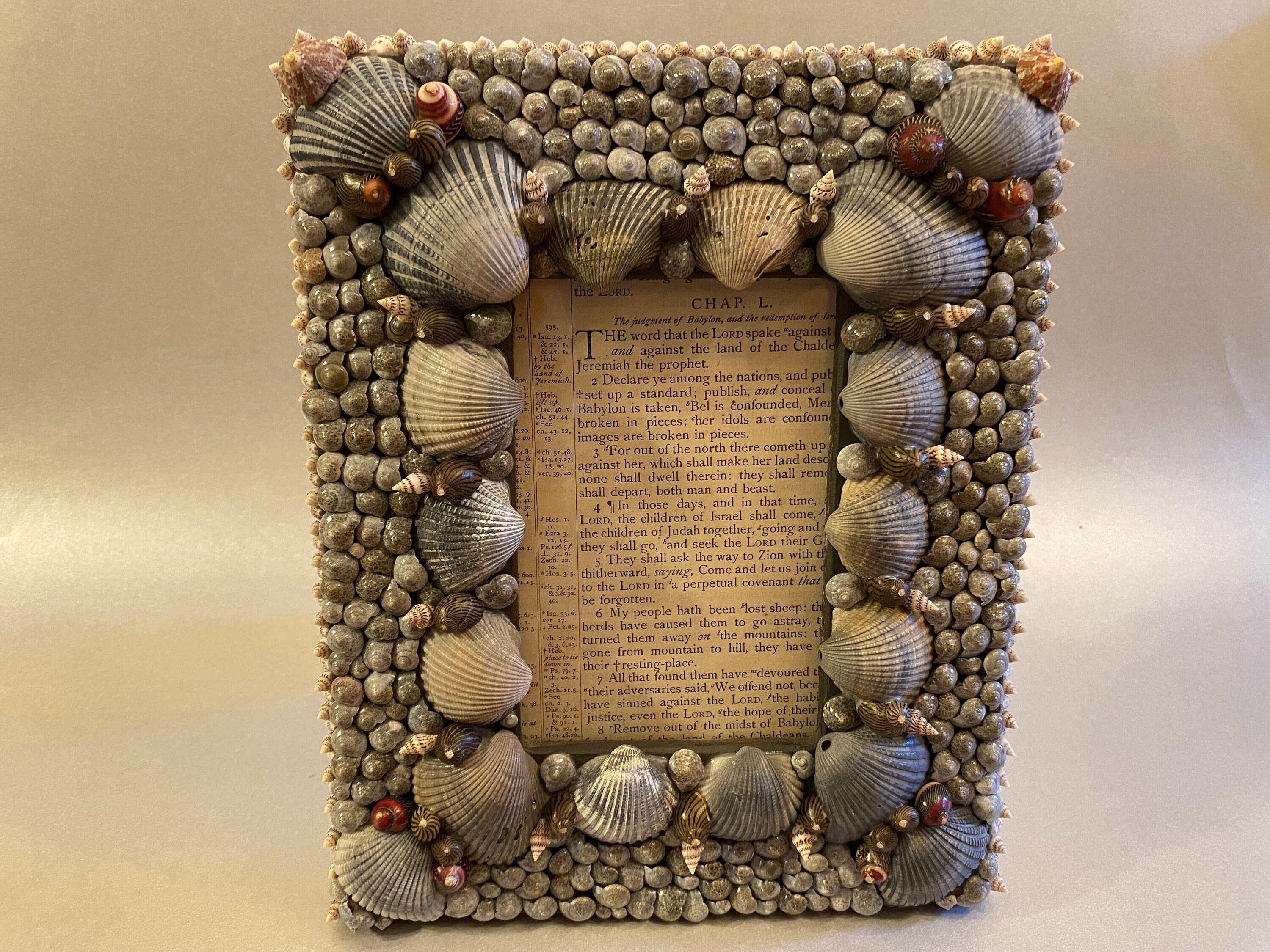 その他 MaruTomi SHELL Picture Frame Handmade Shell Frame, Seashell Picture Frame, Sea Shell