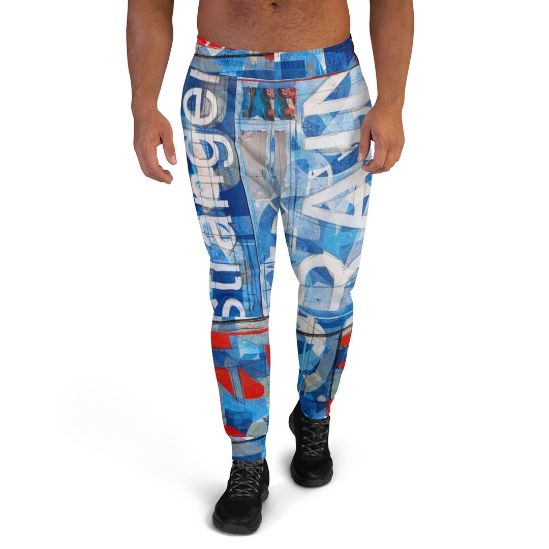 Men's Joggers Track Pants Rain Etsy