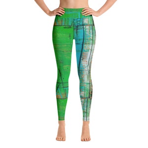 Yoga Leggings with small inner pocket - unfinished sympathy