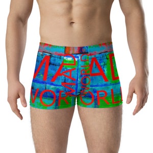 Boxer briefs mens underwear - mad world