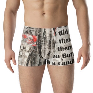 Boxer Briefs tight mens underwear - into my arms
