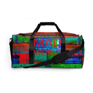 Duffle bag Sports bag Weekender bag - mad world
