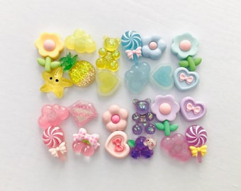 6 cute magnets color themed locker magnet set mini fridge magnets pink magnet set whiteboard magnets cute locker decor home kitchen decor