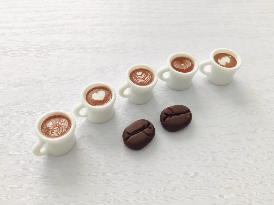 7 Coffee Magnet Set Gift for Coffee Lovers Food Fridge Magnets Coffee ...