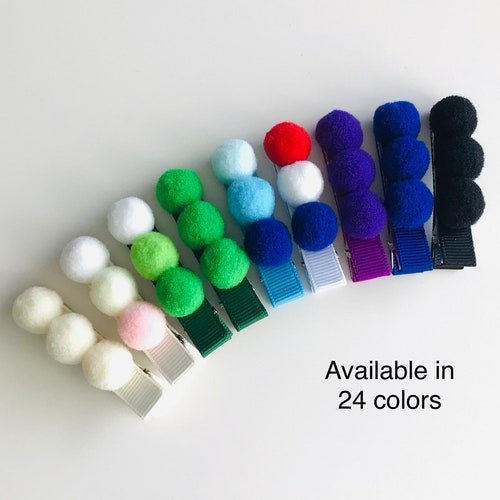 Fully Lined Hair Clips Baby Hair Clips Non Slip Hair Clips Etsy