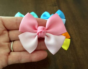 Baby hair clips baby hair bows mini hair bows girls hair bows baby headbands baby bows headbands baby mini bow hair clips