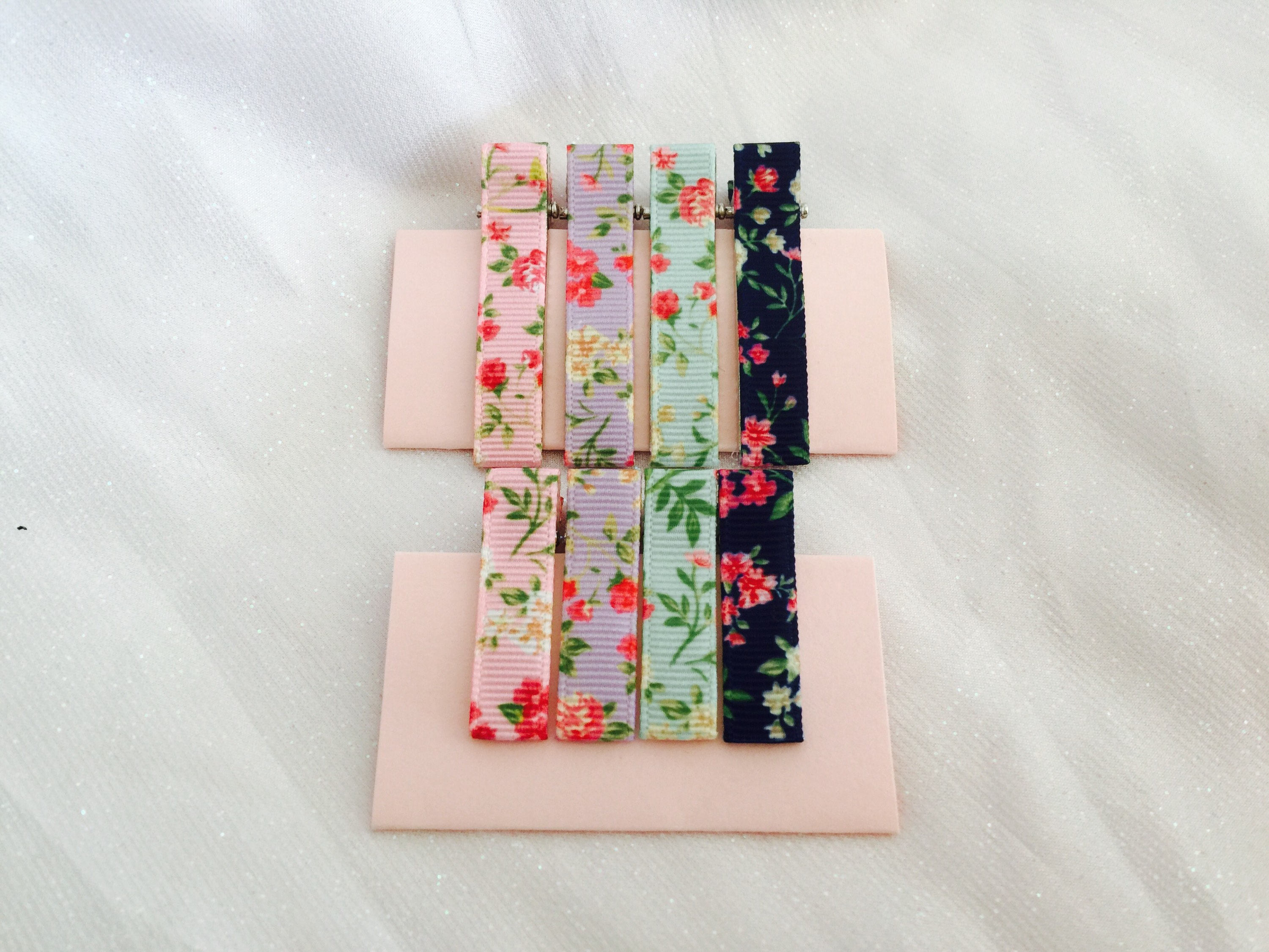 Fully lined baby hair clips baby barrettes infant hair clips Etsy