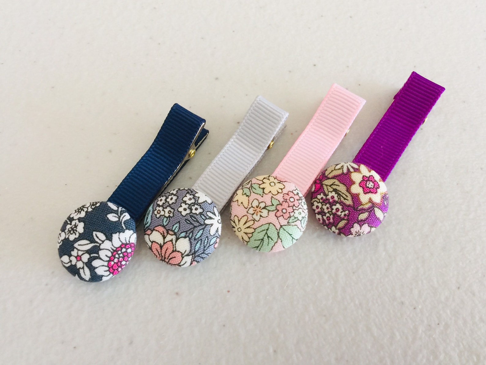 Fully Lined Hair Clips Non Slip Hair Clip Toddler Hair Clips Etsy