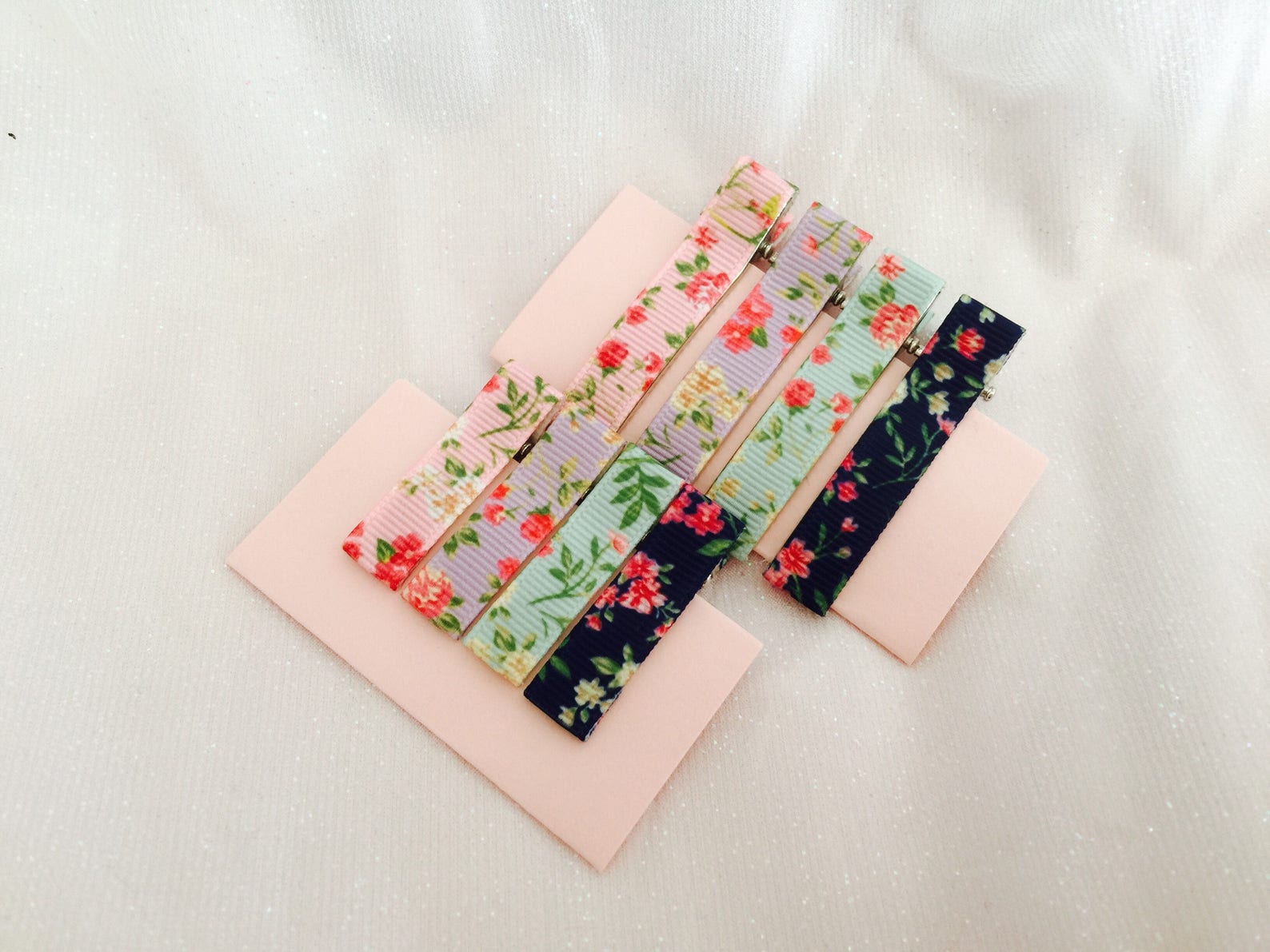 Fully lined baby hair clips baby barrettes infant hair clips Etsy