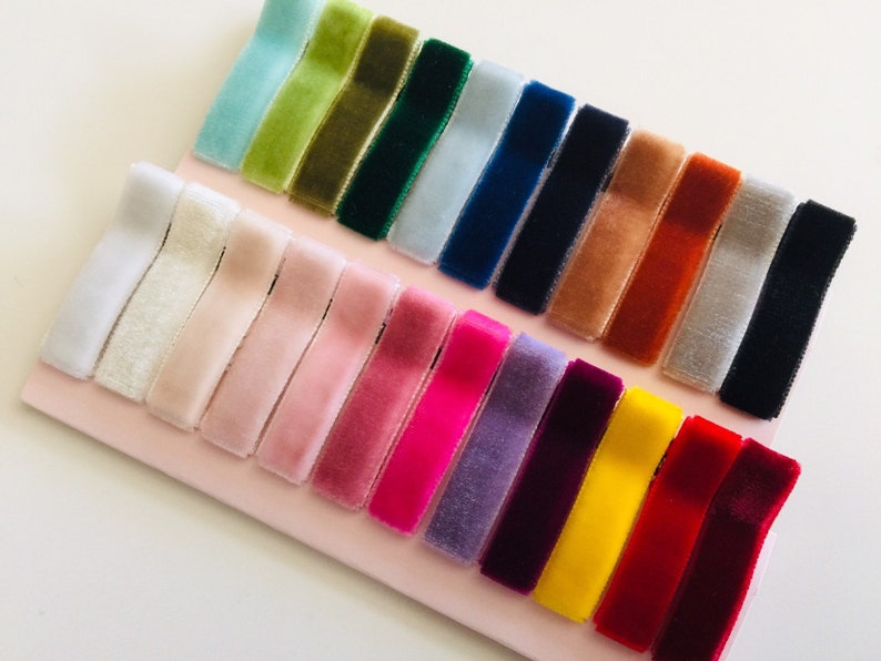 Fully lined baby hair clips velvet hair clips baby barrettes non slip hair clips fully lined velvet hair clip toddler hair clips