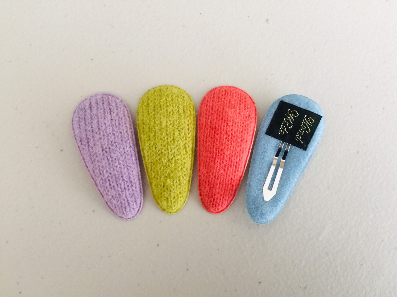 Girls Snap Clips Fabric Snap Clip Fall Snap Clips Winter Snap Etsy