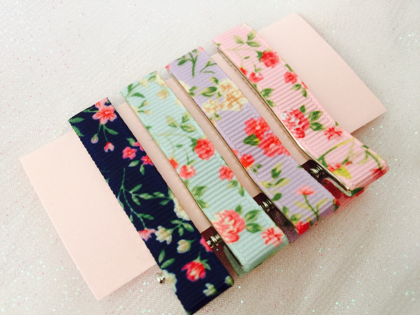 Fully lined baby hair clips baby barrettes infant hair clips Etsy