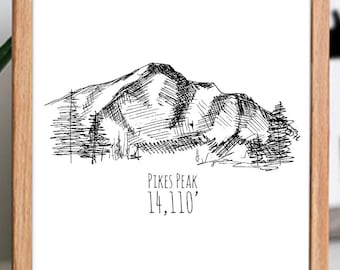 Pikes Peak Colorado 14er