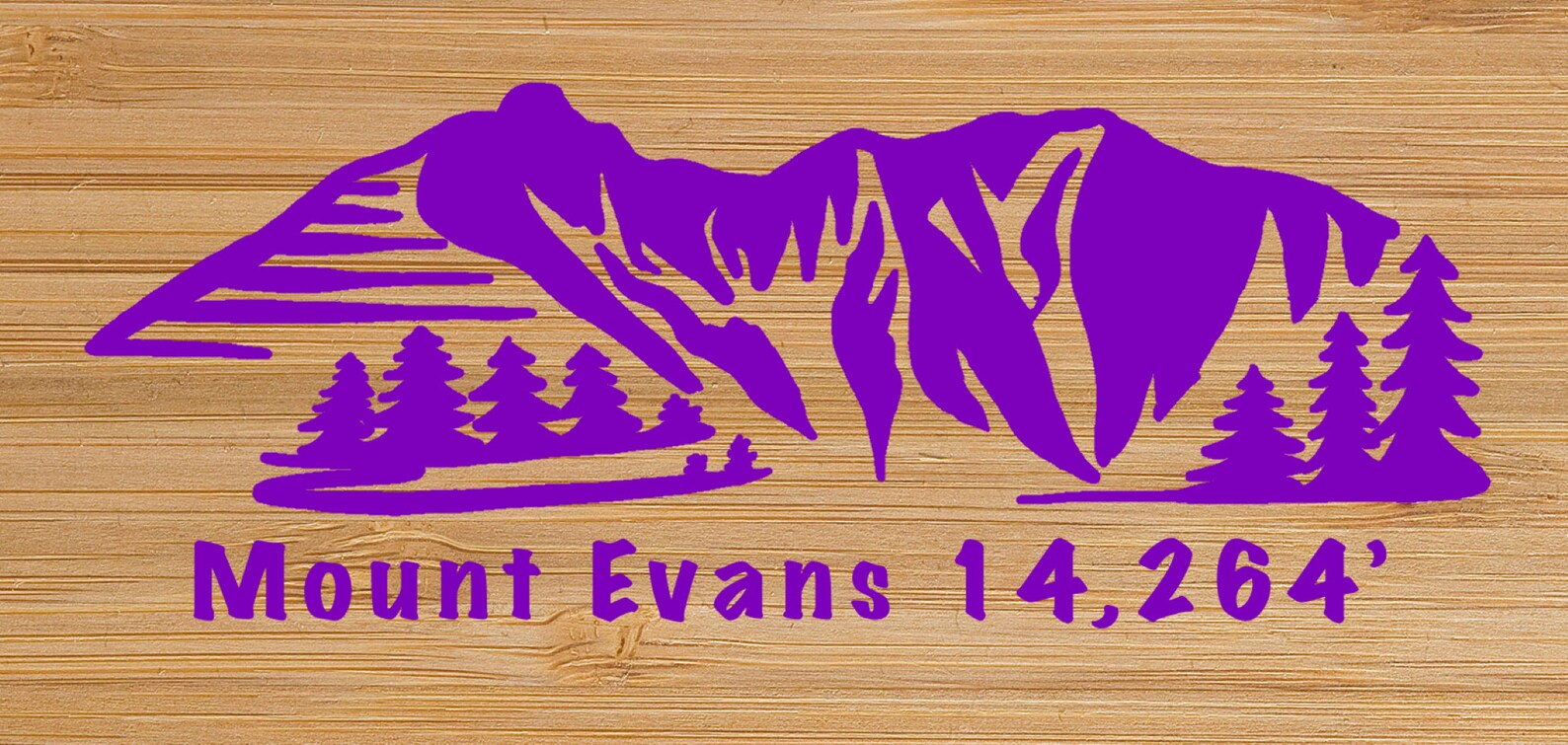 Mount Evans Colorado 14er Sticker Etsy