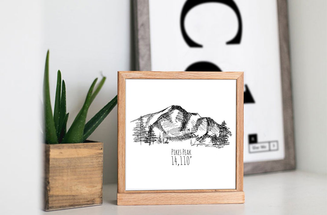 Pikes Peak Colorado 14er - Etsy