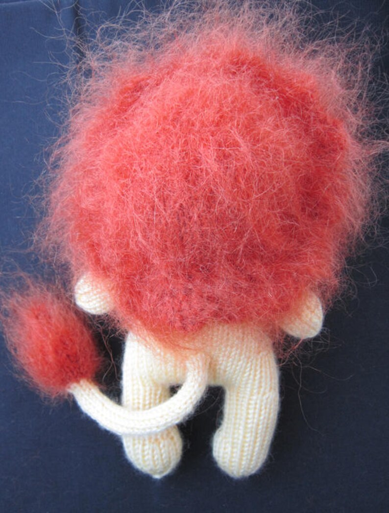 Little Lion Cub Lion for babies Amigurumi Lion Lion for child Baby gift Lion knitting toy Stuffed funny lion Shaggy lion toy Safari animal