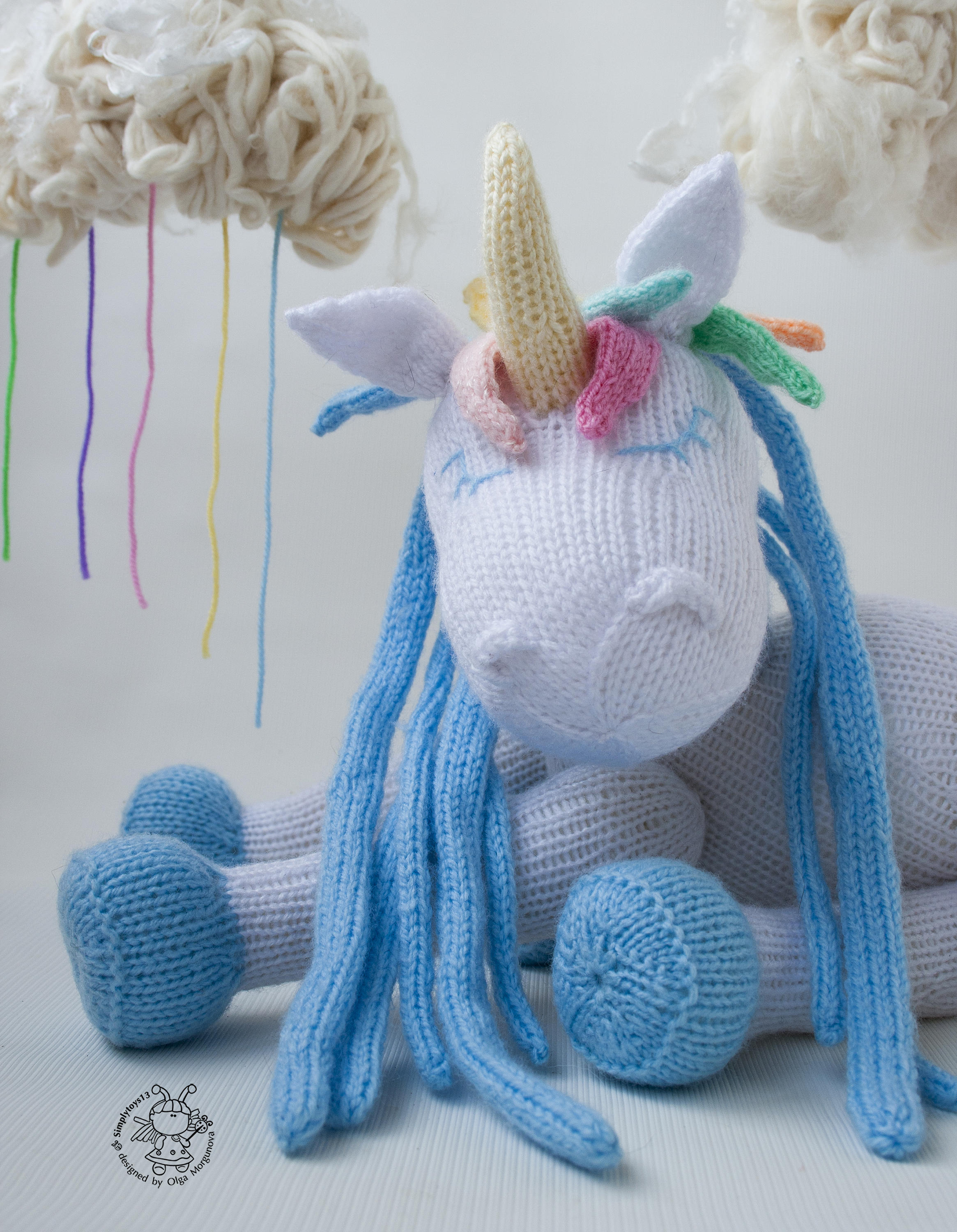 Amigurumi unicorn toy Rainbow unicorn Sweet unicorn Magical | Etsy