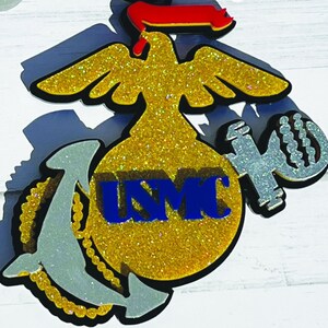 Marine Corps Ornament | EgA | USMC Ornament | Marine Corps Gifts | USMC Gifts | Military Ornament | USMC License #286-23