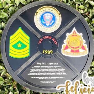 Army Plaque custom, Army Retirement gifts, Army retired plaque, Custom Army gift, Military Retirement Gifts army, Army veteran plaque gift