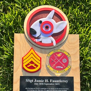 Marine corps plaques, Marine Corps retirement gift,  marine corps gift, USMC plaque, Marine retirement, Marine retired, USMC License #286-23