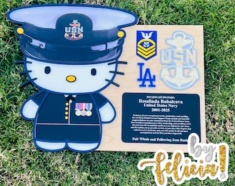 Navy plaques, Navy retirement gift, USN retirement gift, USN retired, Navy chief, Military plaques for retirement, Military plaque award