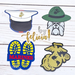 Marine Corps Stickers | USMC Sticker | Women Marine Veteran | Military Stickers | Marine Corps Sticker pack | USMC License #286-23