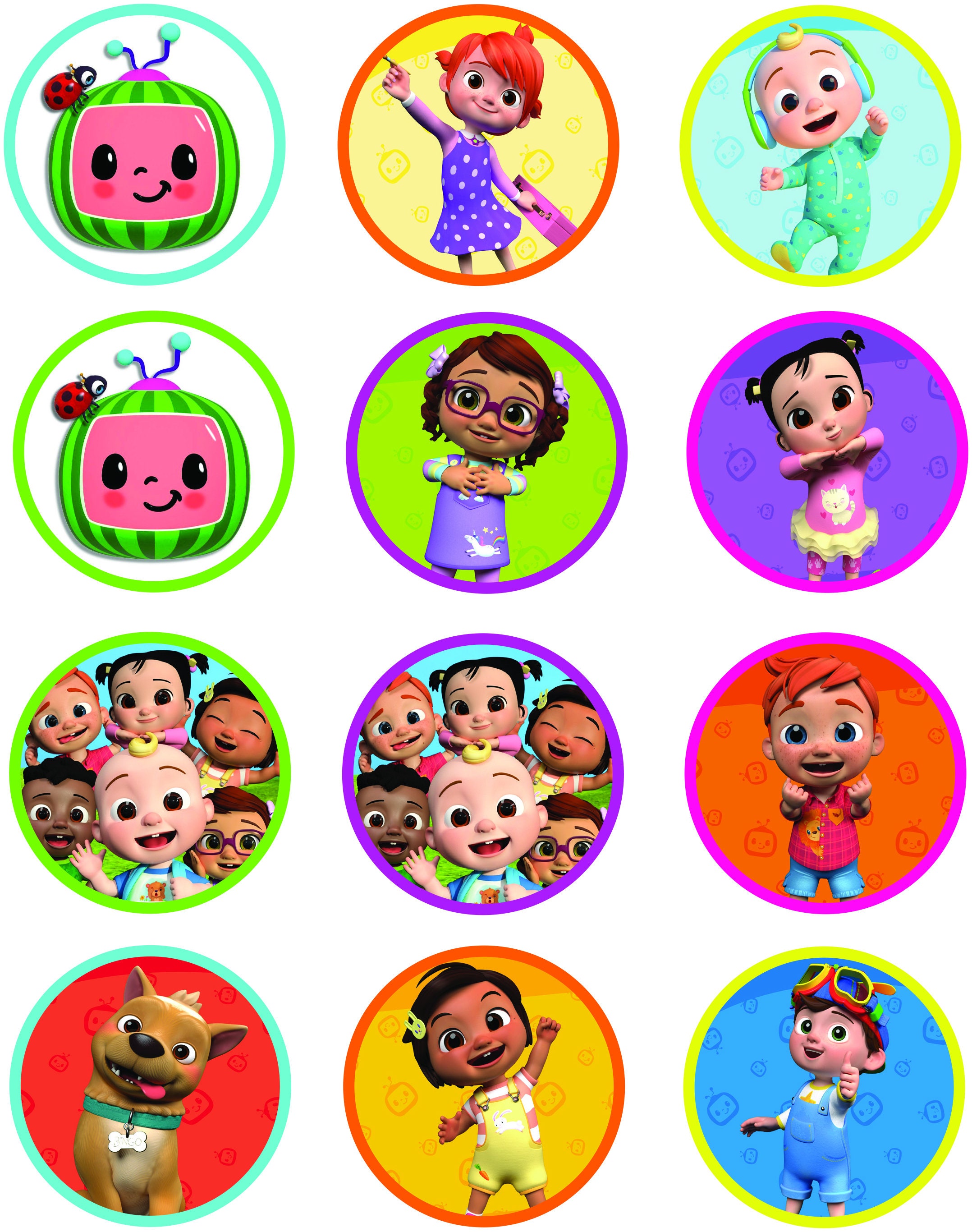 Cocomelon Cake Topper Printable Printable Templates Free Cocomelon Cake Topper Printable Printable Templates Free