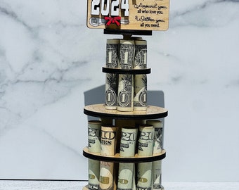 Class of 2024, Graduation Money Holder, 2024 Graduation, Graduation Gifts for 2024, Money Tree, Grad Gifts, Grad Money Gift