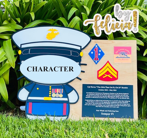 Marine Corps Plaques, Marine Corps Retirement Gift, Marine Corps Gift, USMC  Plaque, Marine Retirement, Marine Retired, USMC License #286-23 - Etsy  Israel