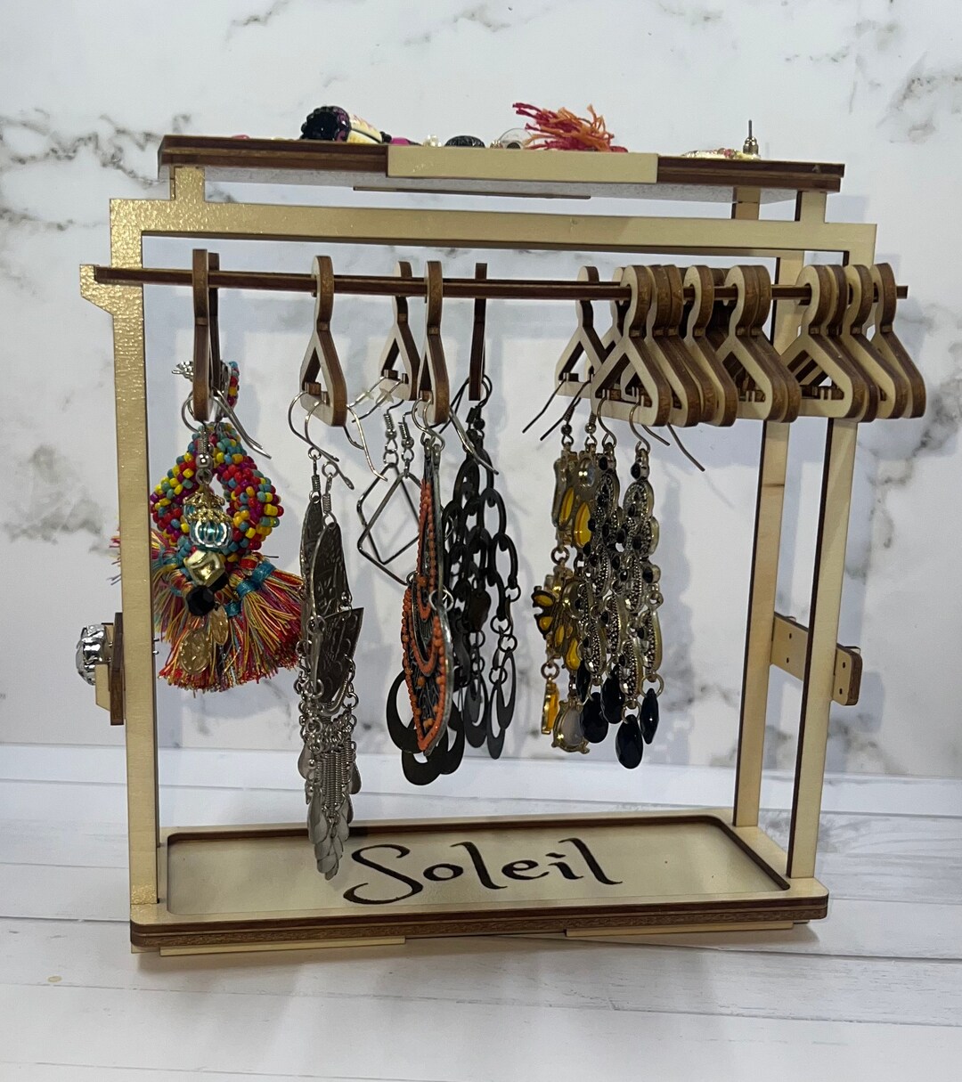 Earring Coat Hanger Rack Earring Rack Earring Hanger Stand Earring