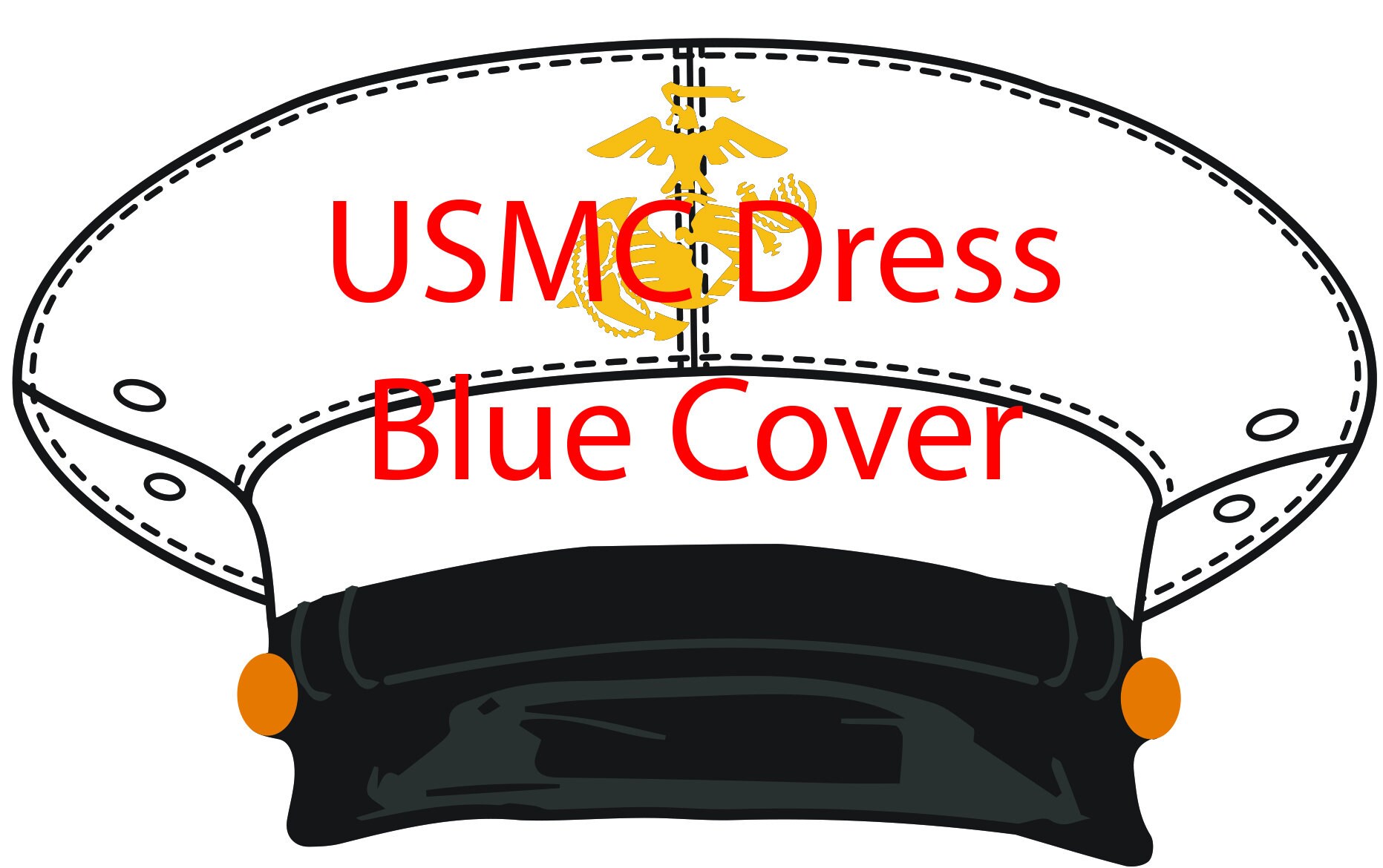 Marine Corps SVG Dress Blue Cover Etsy