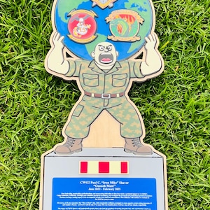 Marine Corps Plaques, Marine Corps Ruhestand Geschenk, Marine Corps Geschenk, USMC Plakette, Marine Ruhestand, Marine im Ruhestand, USMC Lizenz # 286-23