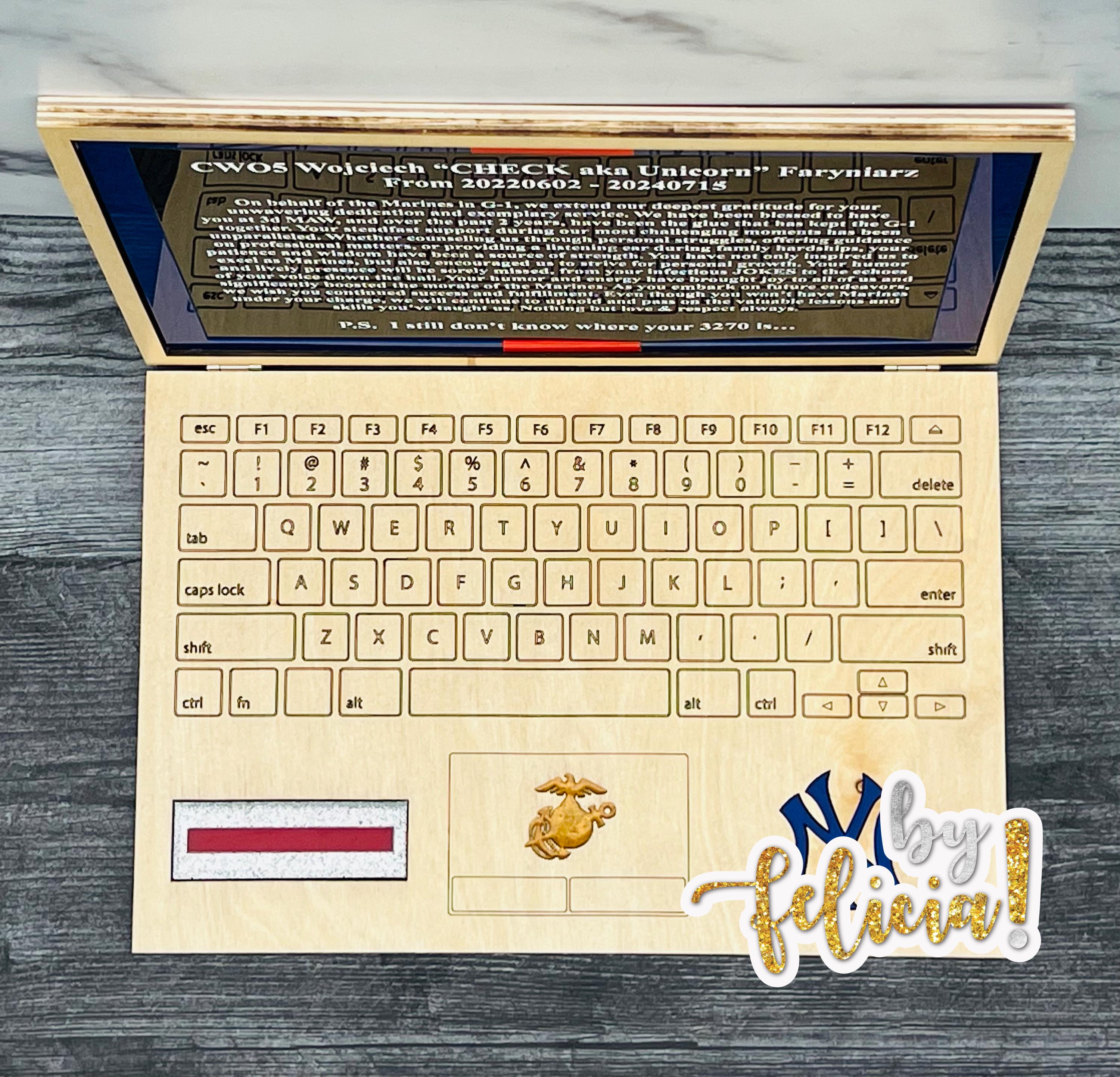 Marine Corps Plaques, Marine Corps Retirement Gift, Marine Corps