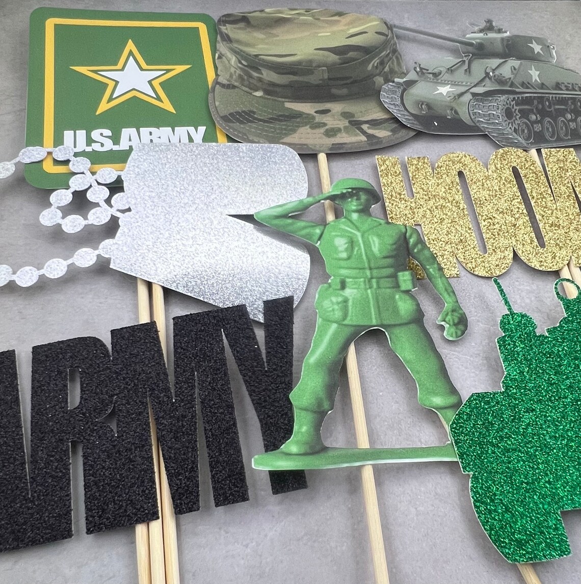 Army Party Decorations Army Boot Camp Graduation Army Party Etsy