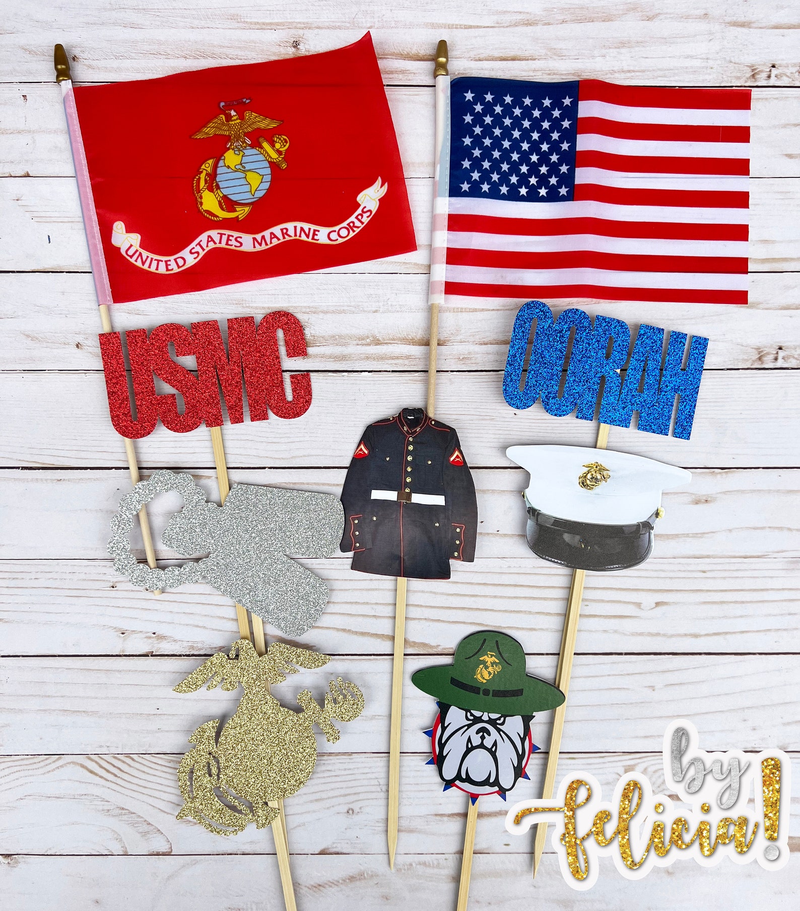 Marines Party Decorations | Marine Corps Party Supplies | Marine Corps