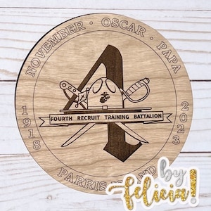 Marine Corps plaque, Marine Corps retirement gift, Marine Corps retired, Marine Corps gifts, USMC Retirement gift, USMC Retirement plaque