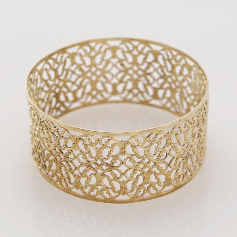 Moroccan Bangle Bracelet Gold Bangle Lace Bracelet Golden Etsy