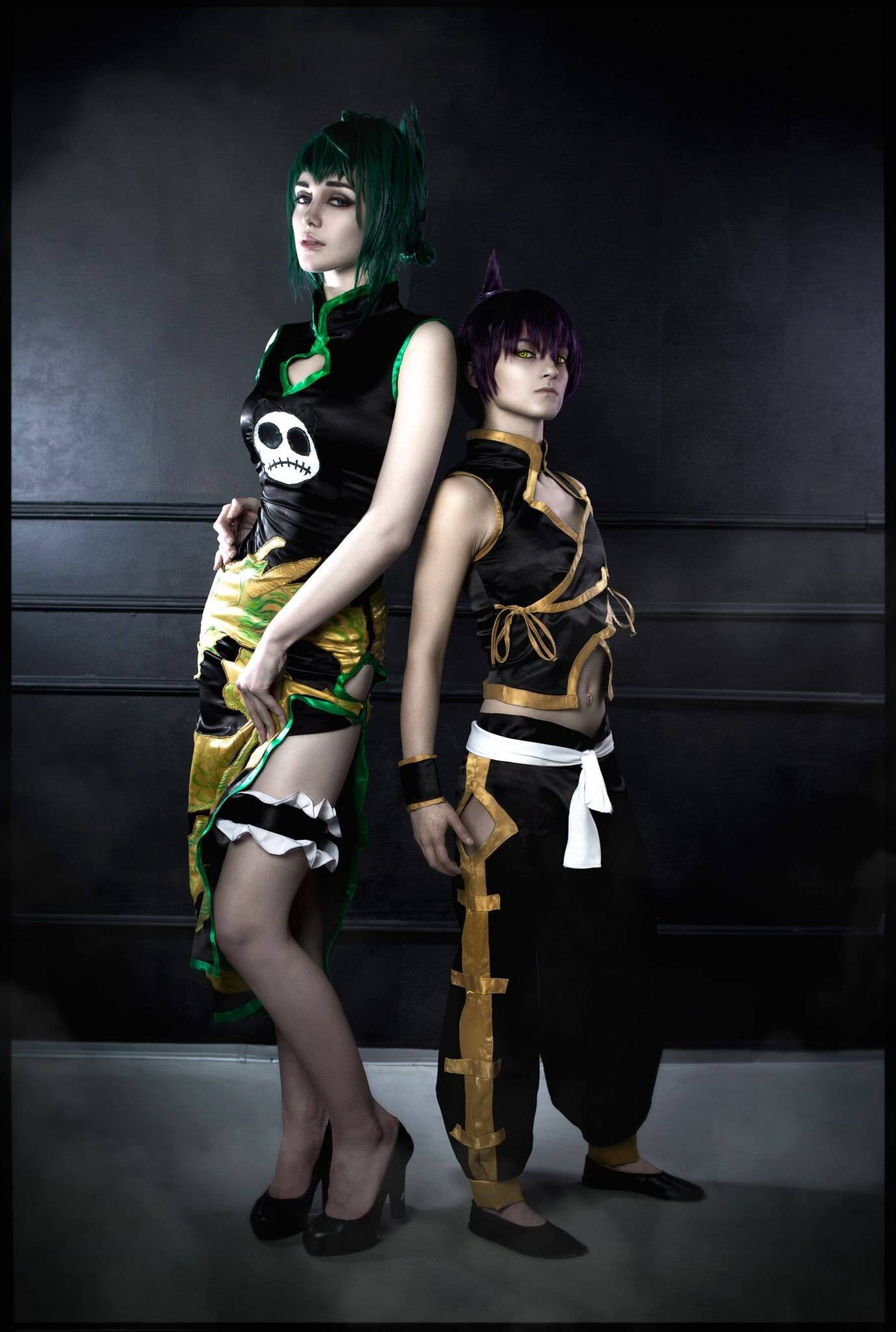 Jun Tao Dress Cosplay Costume Shaman King Etsy Jun Tao Dress Cosplay Costume Shaman King Etsy
