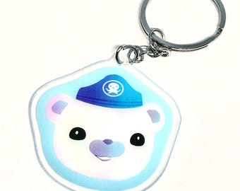 Octonauts Captain Barnacles Keychain