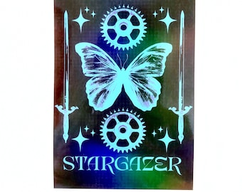Lies of P STARGAZER inspired A5 Holographic art print
