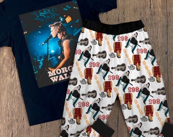 Morgan Wallen Pajamas Set For Adults, Perfect Gift For Fans And Loved One.