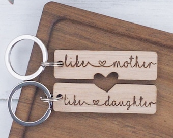 Mother daughter gift, mom keychain, Mother’s Day gift