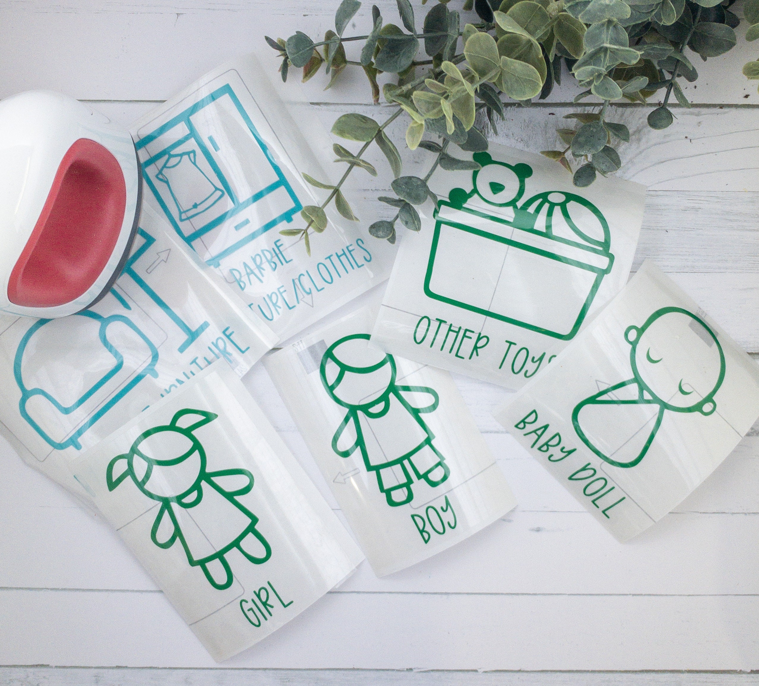 Customizable Toy Storage Labels: Kids Organization Decals - Etsy