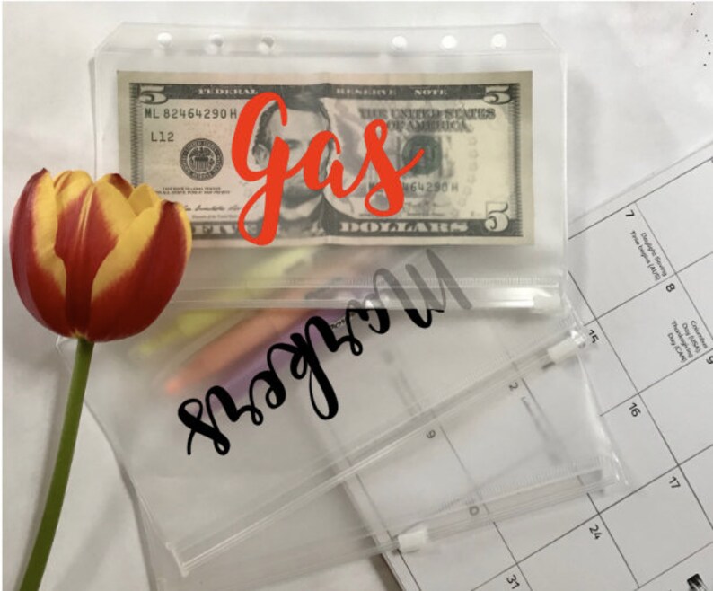 Budget Envelopes Plastic Cash Envelopes A6 Envelopes Dave Etsy