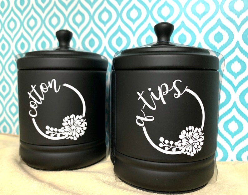 Farmhouse Bathroom Decals Vanity Labels Apothecary Labels Etsy