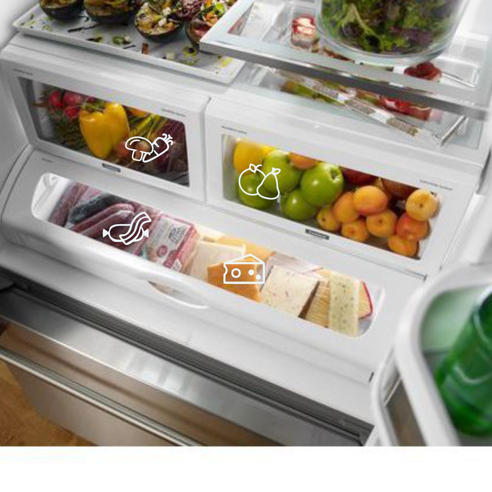 Fridge Labels Food Labels Fridge Drawer Labels Fridge Etsy
