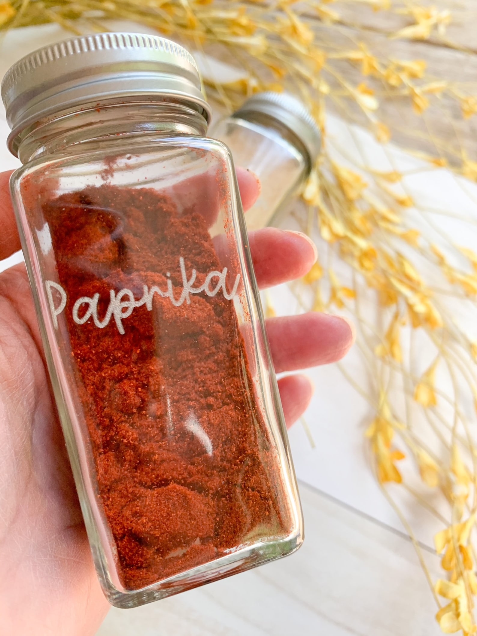 Laser engraved spices jars set Etsy