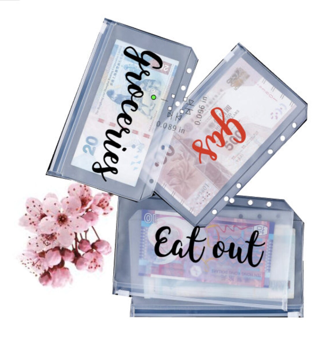 Budget Envelopes Plastic Cash Envelopes A6 Envelopes Dave Etsy