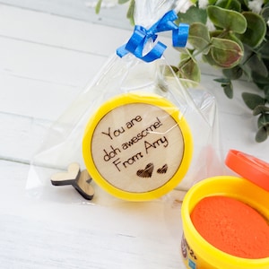 School class gift set, Play doh valentines gift kids, valentines day classroom gifts, valentines favors, party play doh favors